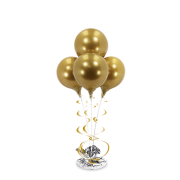 Balloon Bouquet - All Gold