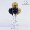 Balloon Bouquet - Gold, Black, Black & Gold