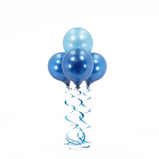 Balloon Bouquet - Baby Blue & Blue