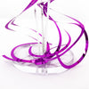 Balloon Bouquet - Silver & Purple