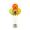 Balloon Bouquet - Orange, Lime, Gold & Yellow