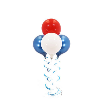 Balloon Bouquet - Red, White, & Blue